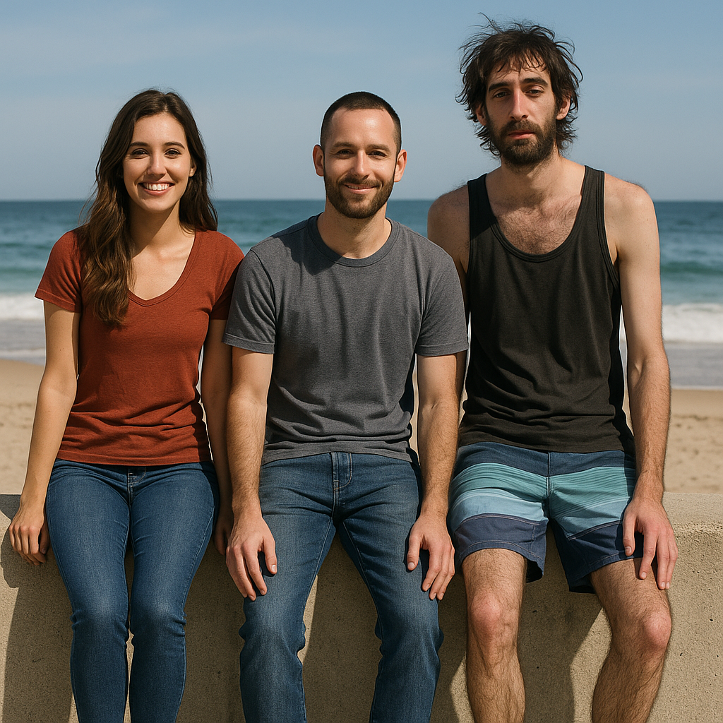 My GF and I Love Meeting Straight Guys While Traveling