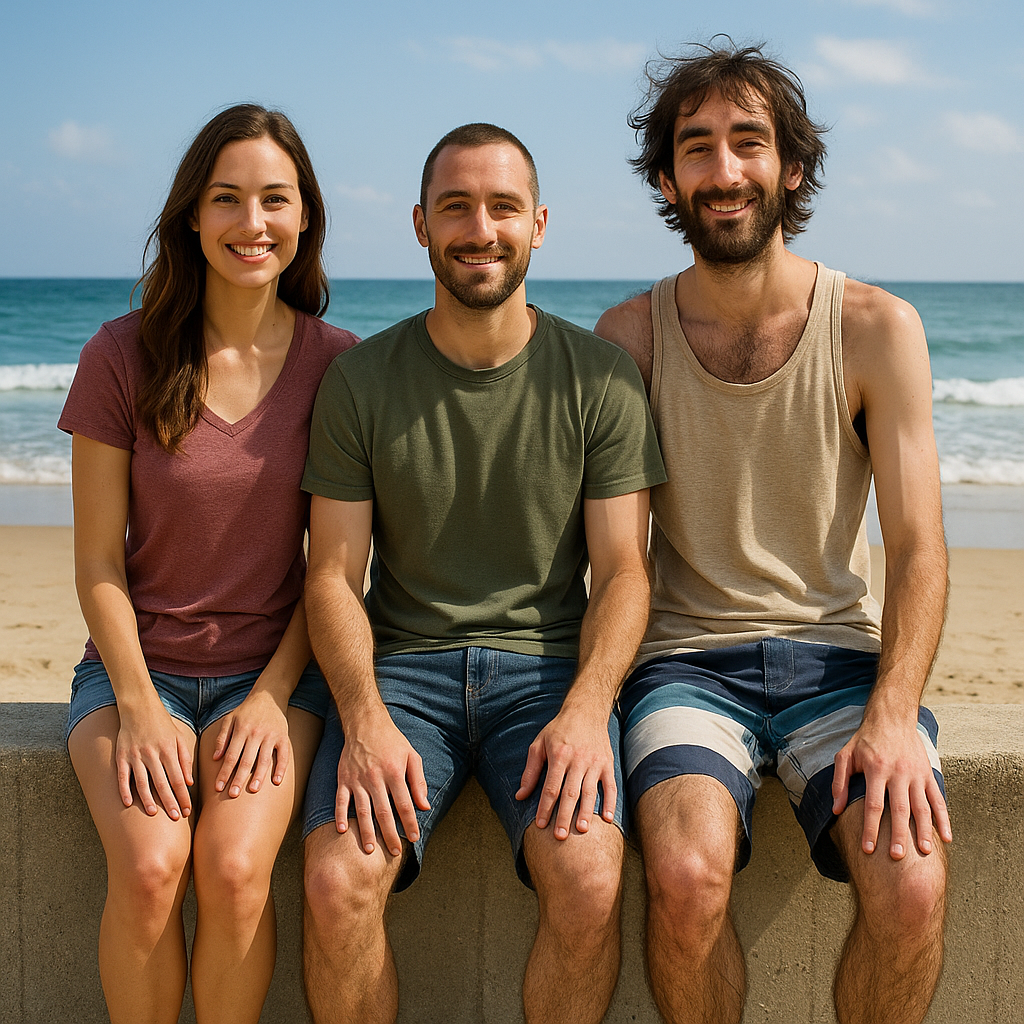 My GF and I Love Meeting Straight Guys While Traveling