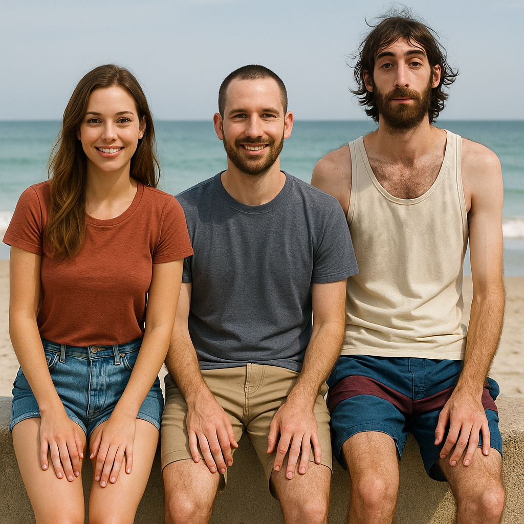 My GF and I Love Meeting Straight Guys While Traveling