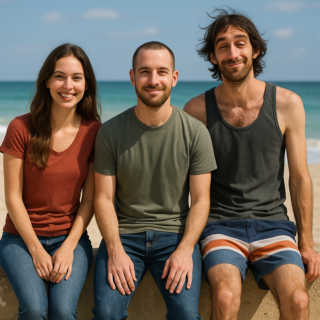 My GF and I Love Meeting Straight Guys While Traveling