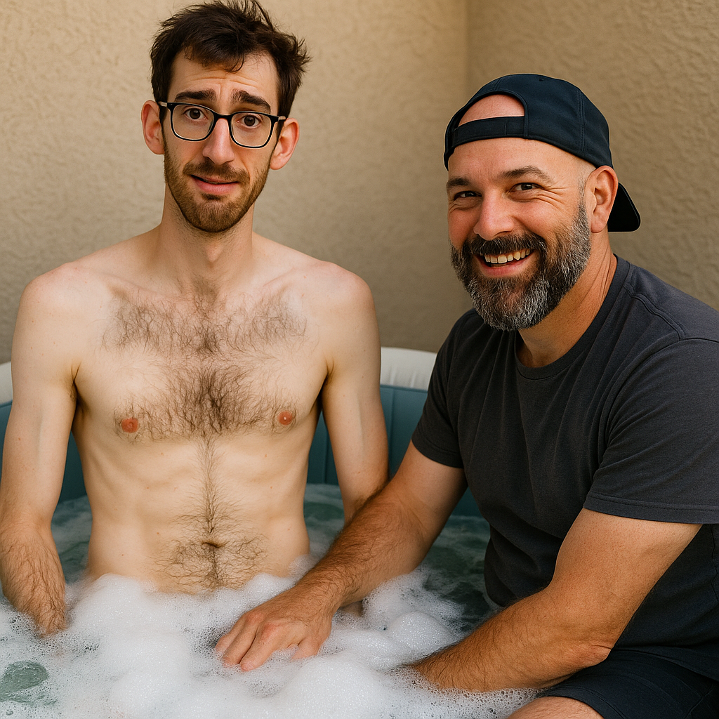 Giving My Wife's Straight Bull a Bath