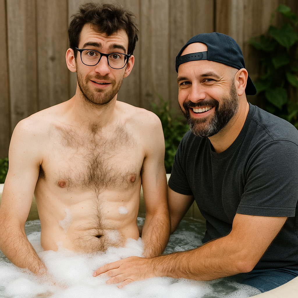 Giving My Wife's Straight Bull a Bath