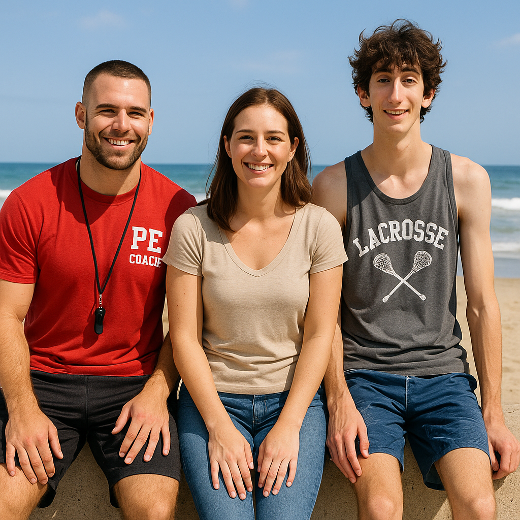 Seducing Lacrosse Player With My Girlfriend