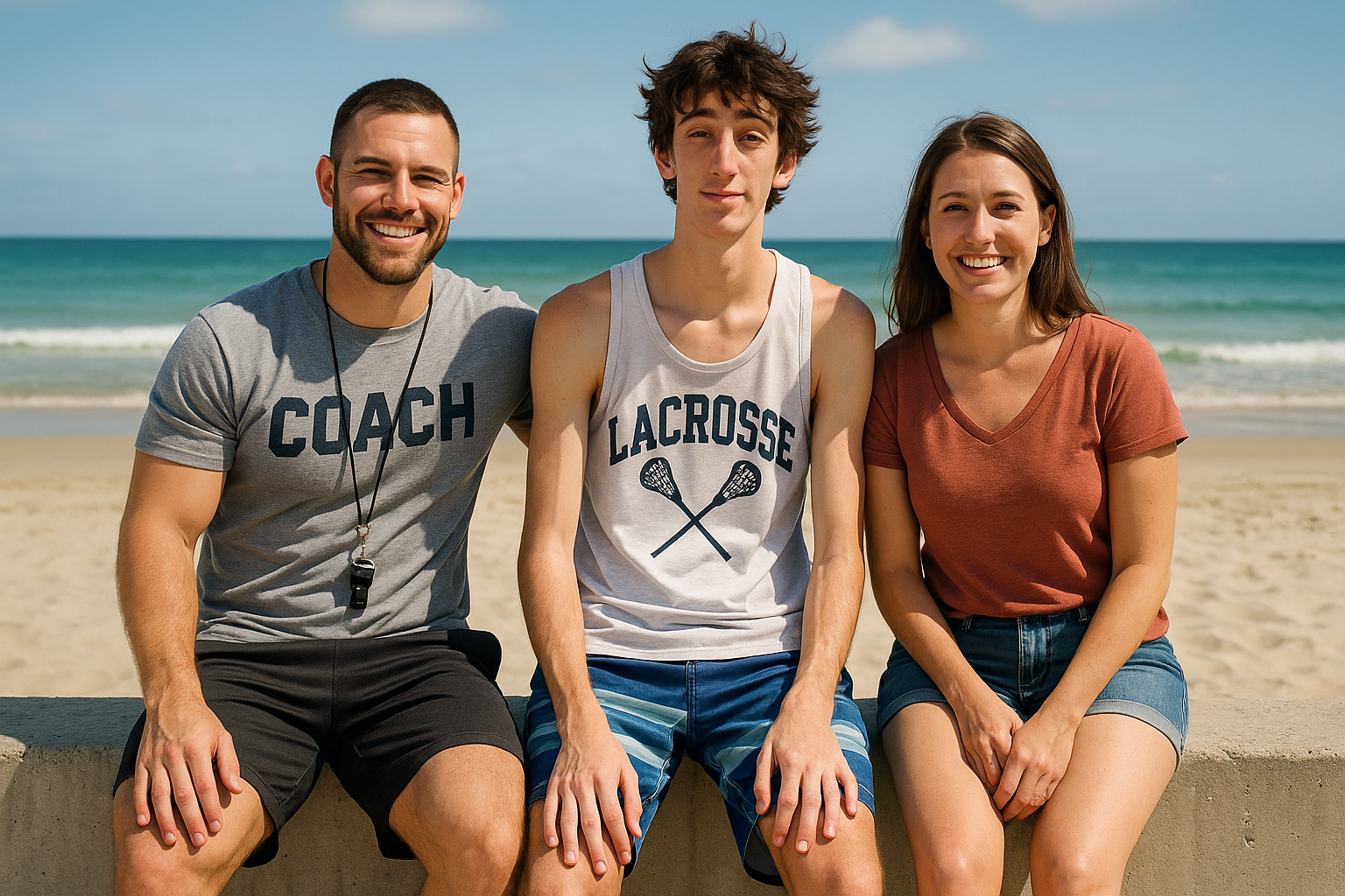 Seducing Lacrosse Player With My Girlfriend