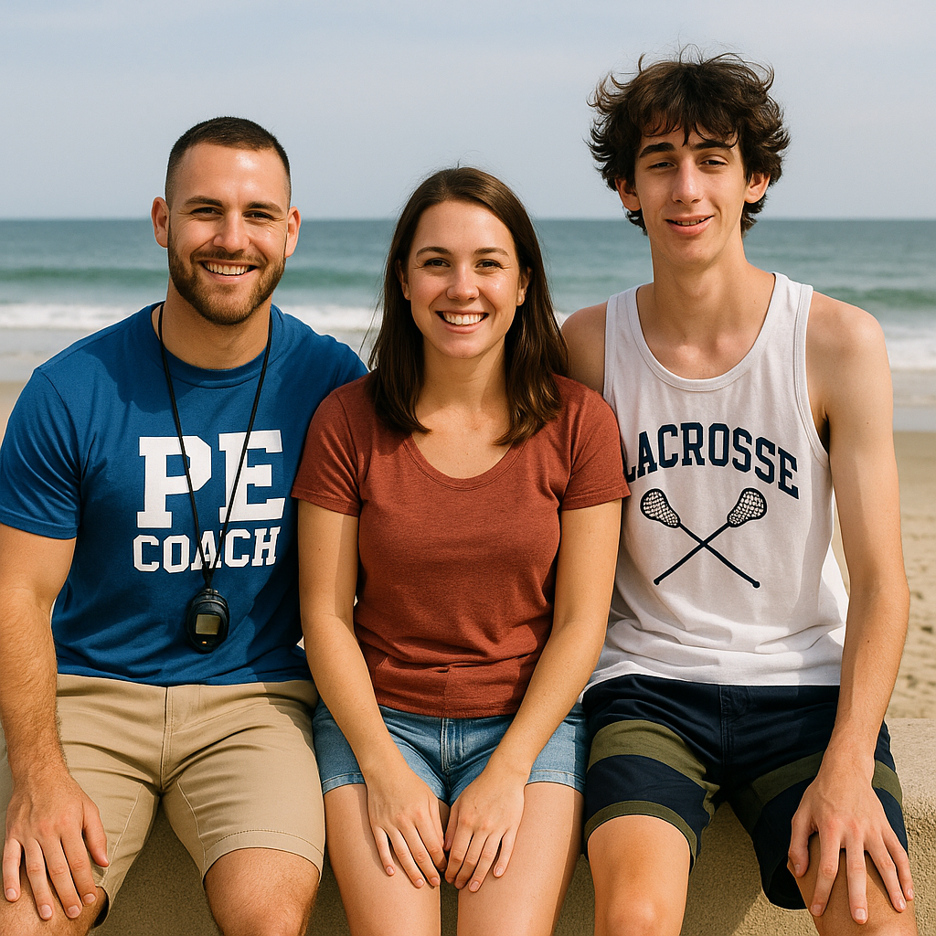 Seducing Lacrosse Player With My Girlfriend