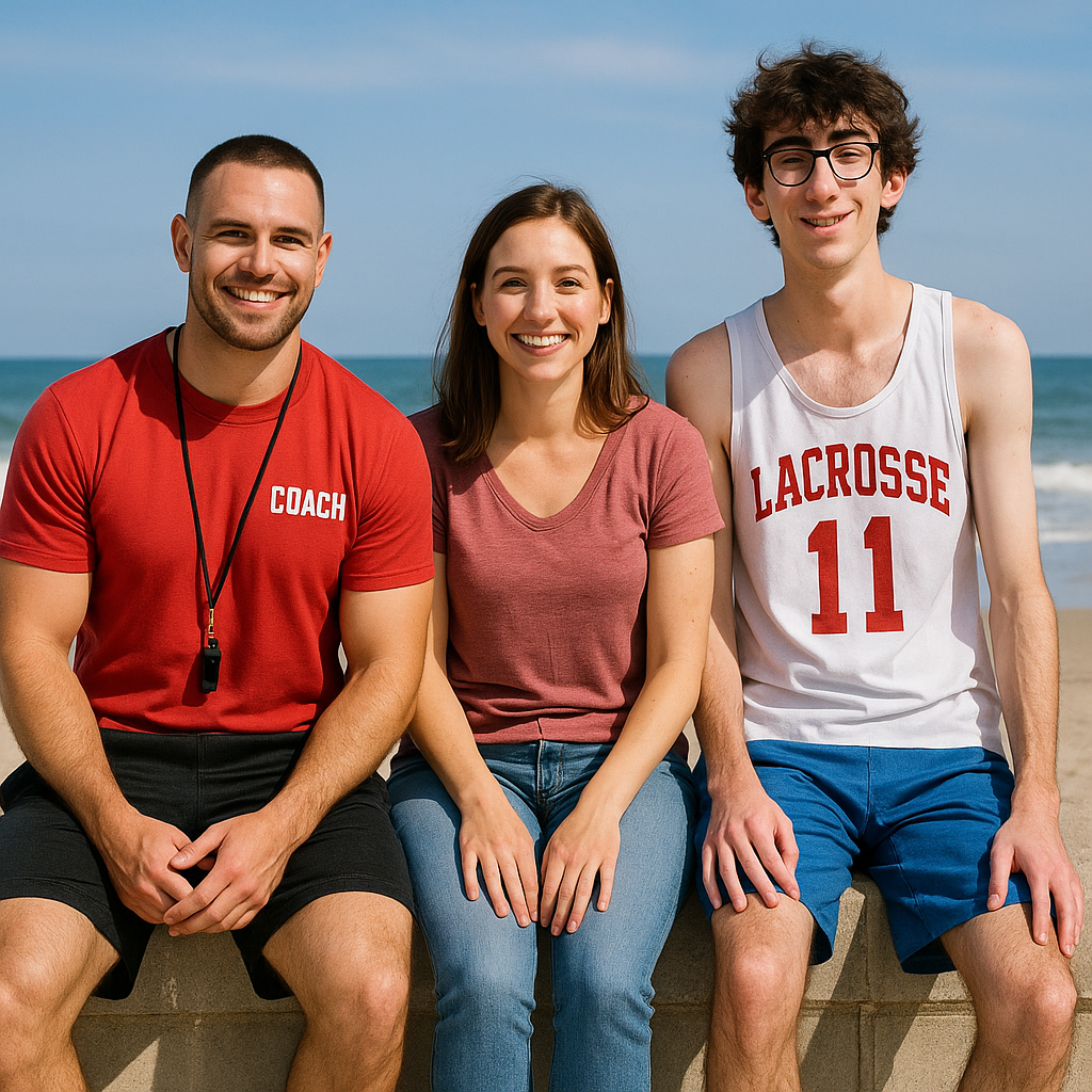 Seducing Lacrosse Player With My Girlfriend