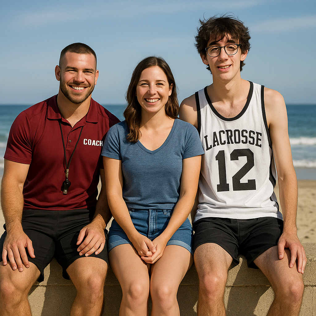 Seducing Lacrosse Player With My Girlfriend