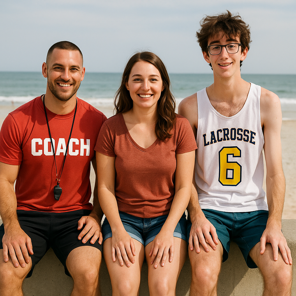 Seducing Lacrosse Player With My Girlfriend