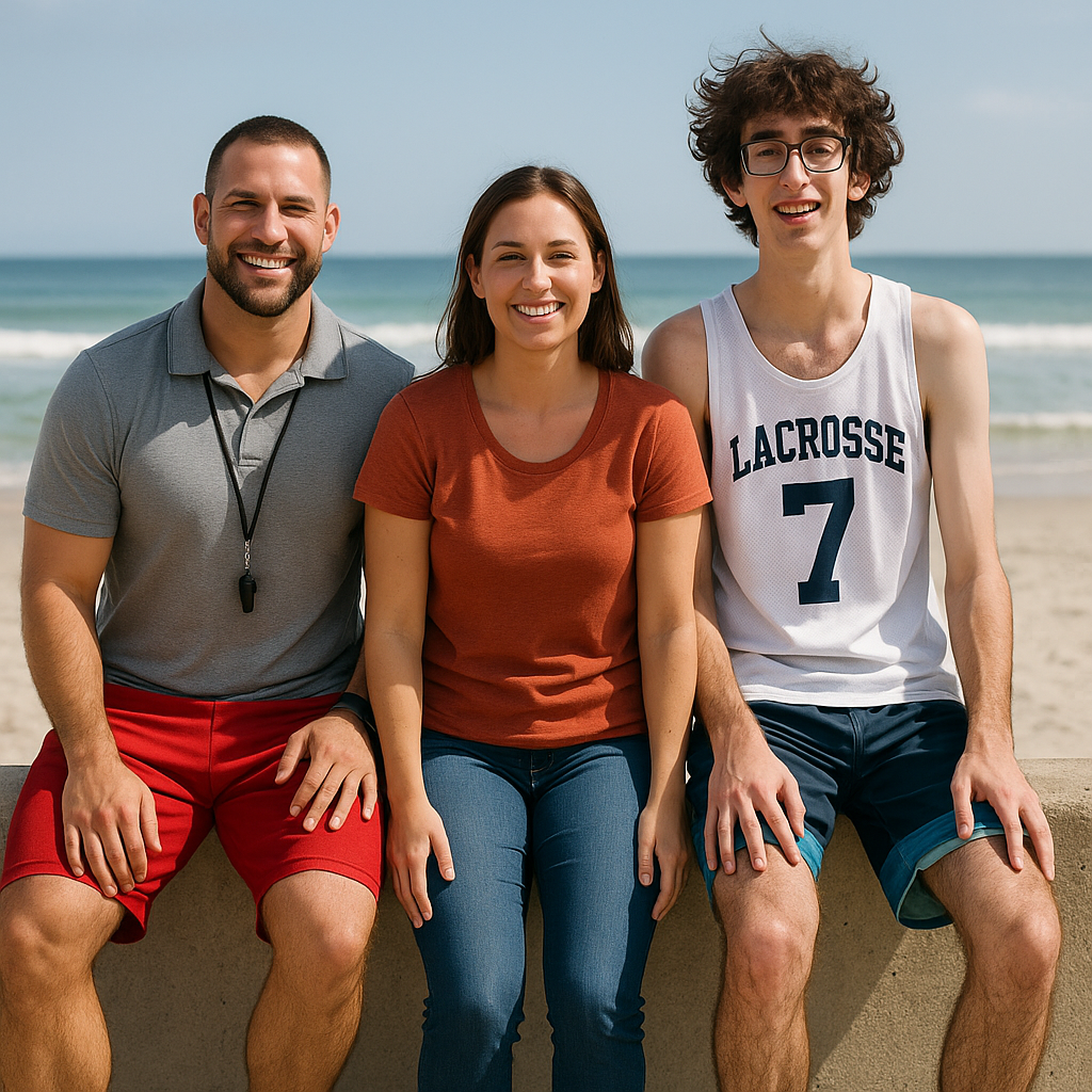 Seducing Lacrosse Player With My Girlfriend