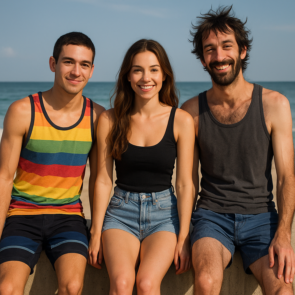 Co-worker Joins My Best Friend and Me in Threesome