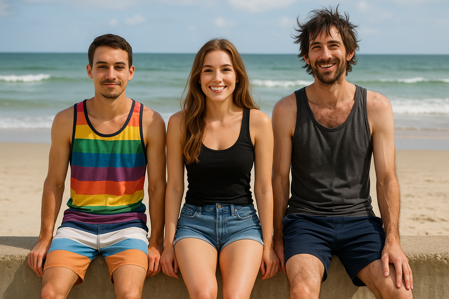 Co-worker Joins My Best Friend and Me in Threesome