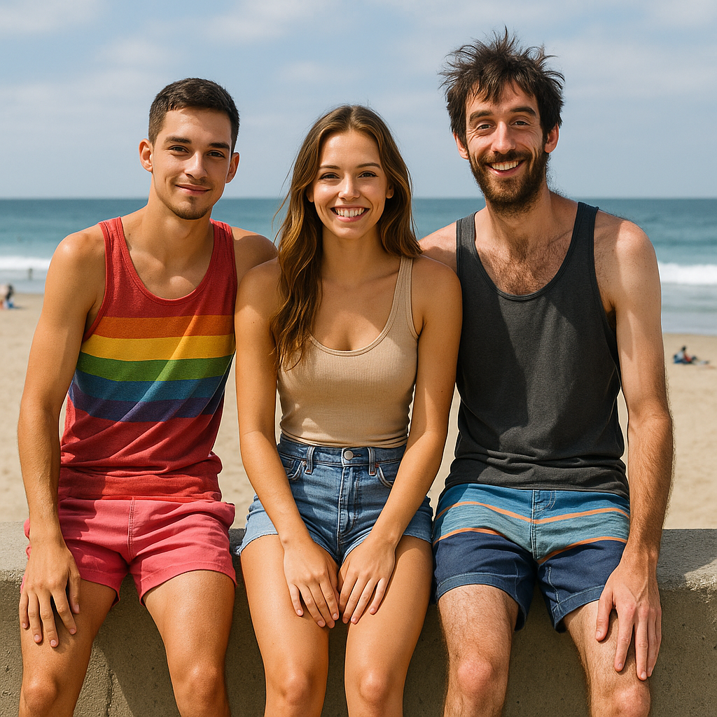 Co-worker Joins My Best Friend and Me in Threesome