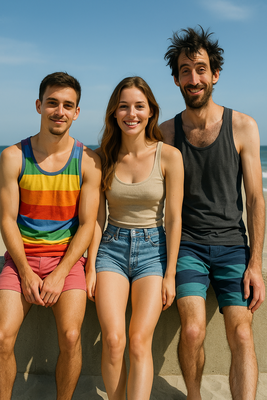 Co-worker Joins My Best Friend and Me in Threesome