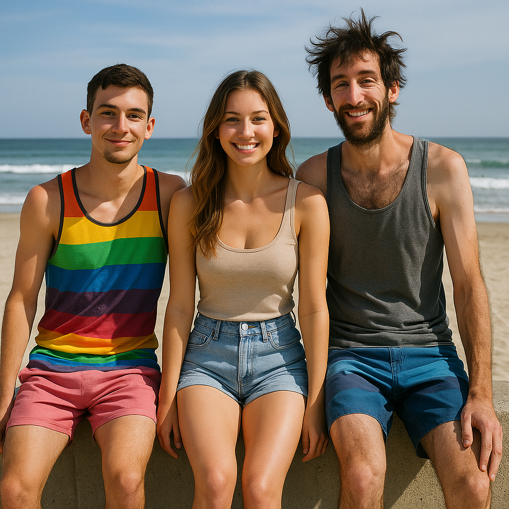 Co-worker Joins My Best Friend and Me in Threesome