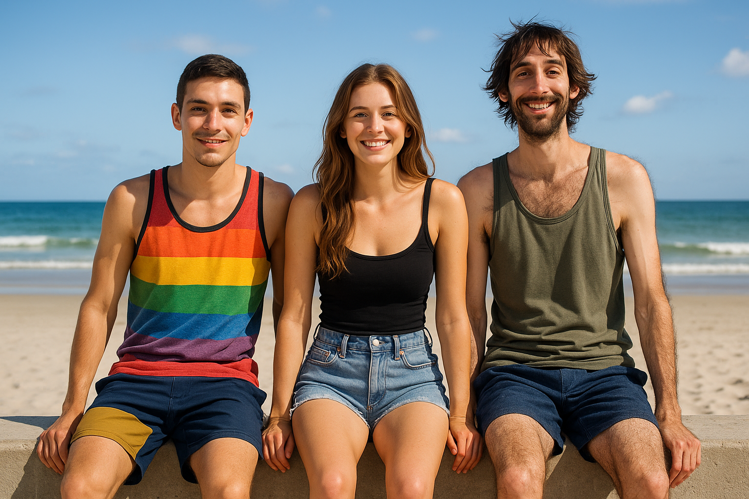 Co-worker Joins My Best Friend and Me in Threesome