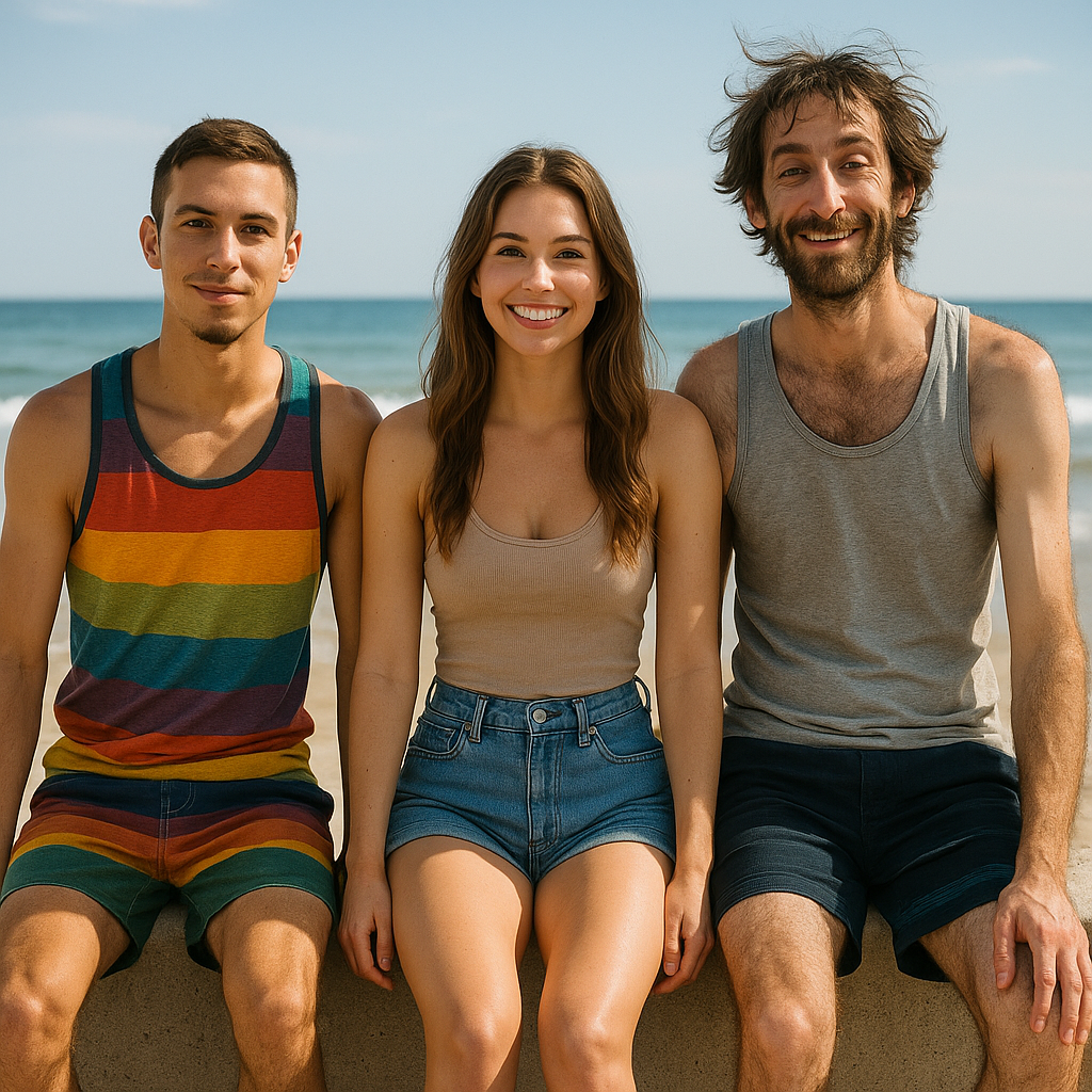 Co-worker Joins My Best Friend and Me in Threesome